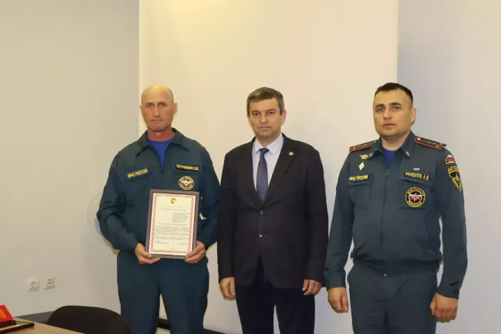 В Дрожжановском районе РТ отметили день пожарной охраны