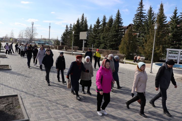Жителей Дрожжановского района приглашают на акцию «10 000 шагов к жизни»
