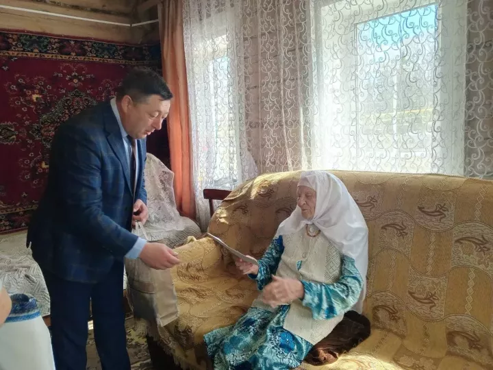 Жительница села Старое Шаймурзино Мушфика Камалова отметила 96-летие