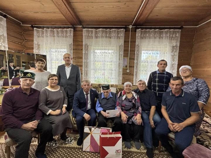 Чүпрәле районы Зур Чынлы авылында яшәүче Әмир Сибгатулла улы Алимовка 95 яшьтулды