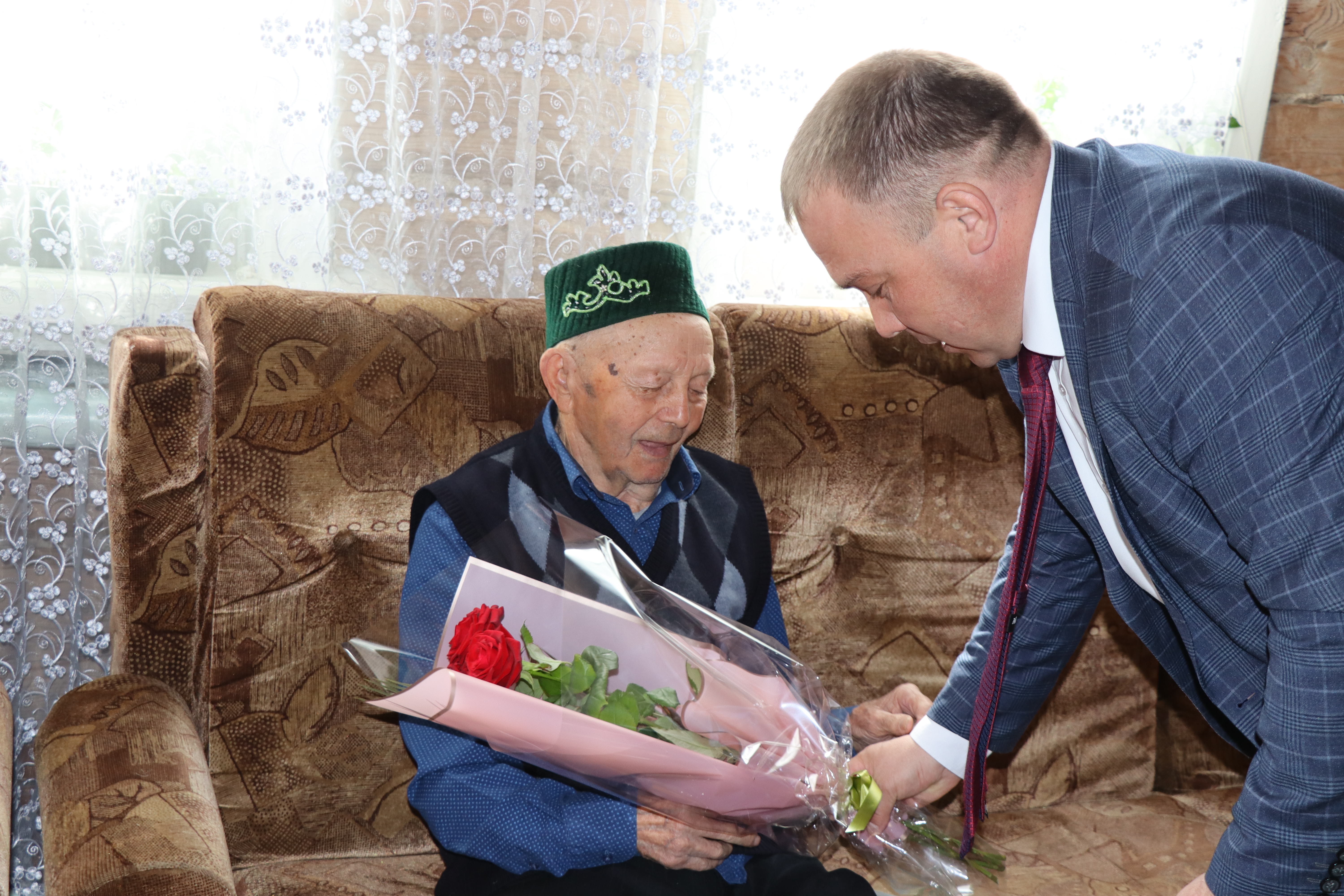 95 лет исполнилось бывшему председателю колхоза «Свободный труд» Борисовского района