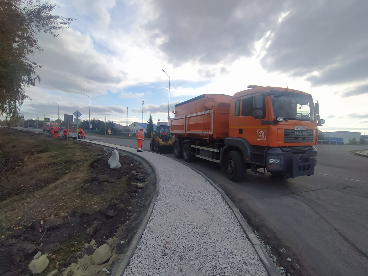 ремонт тротуаров Фото Гулия Фаизова