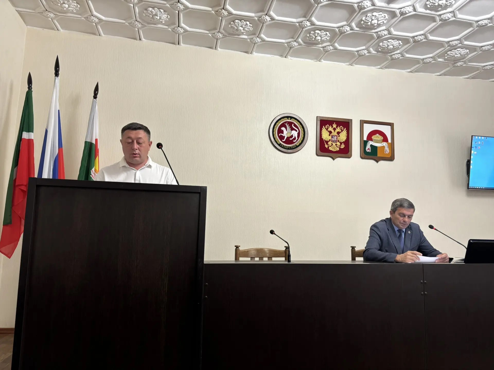 заместитель руководителя Исполнительного комитета Дрожжановского муниципального района Радик Багаутдинов 