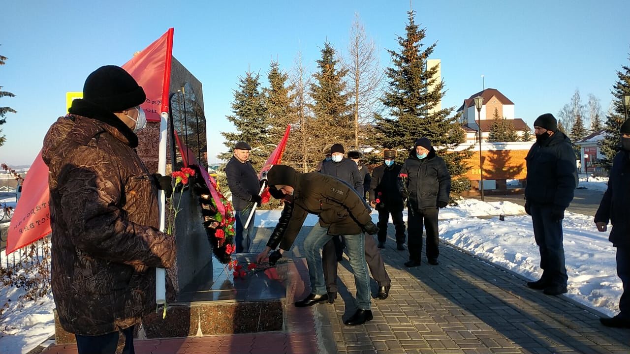 В Дрожжановском районе почтили память погибших в Чечне