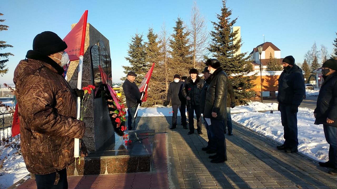 В Дрожжановском районе почтили память погибших в Чечне