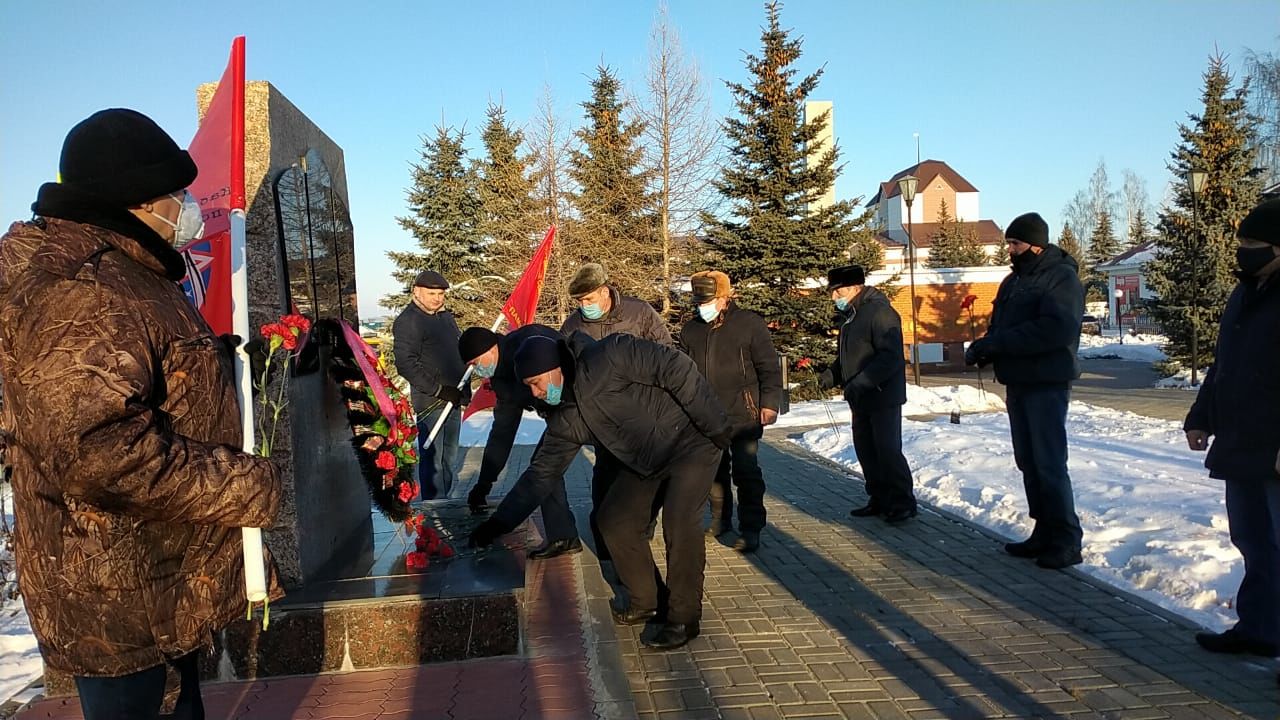 В Дрожжановском районе почтили память погибших в Чечне