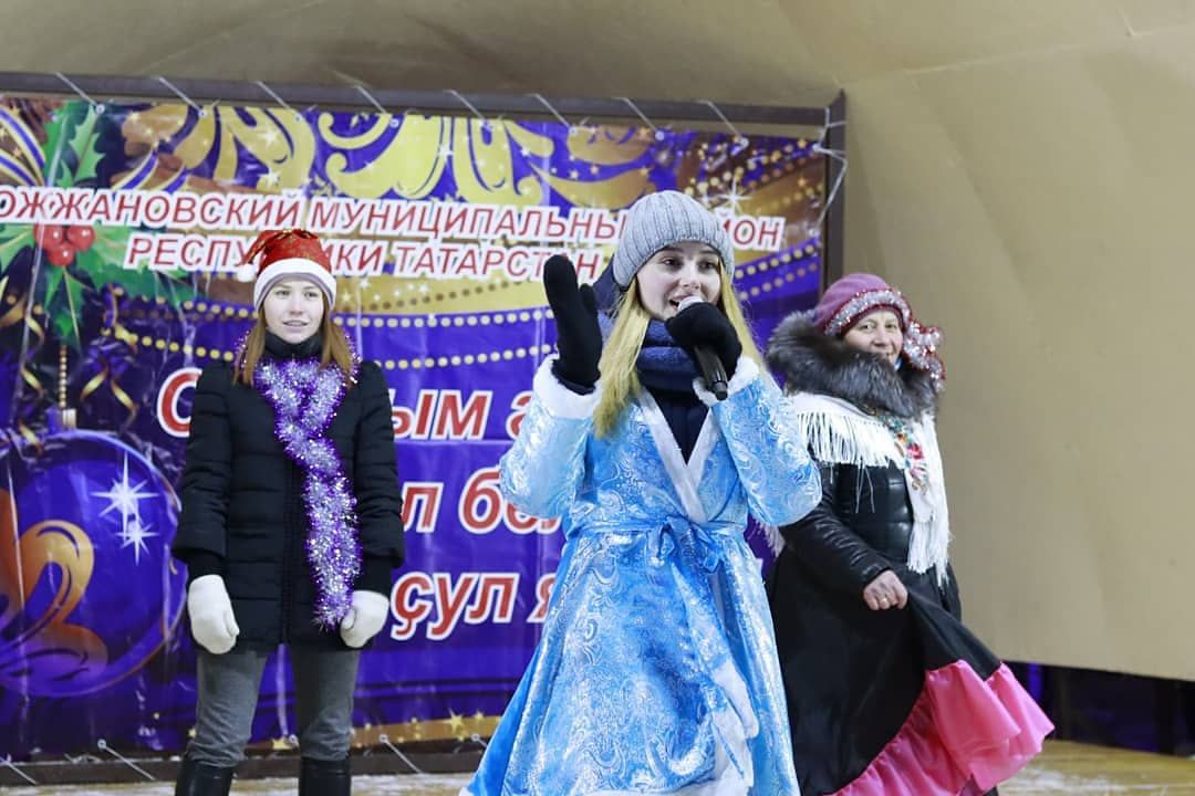 В парках Дрожжановского района проходят новогодние представления