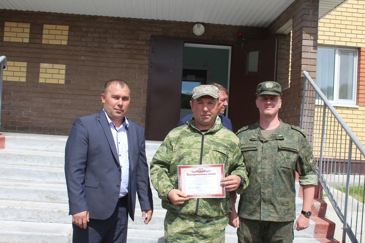 В лагере “Чайка” Дрожжановского района состоялось закрытие военно-полевых сборов