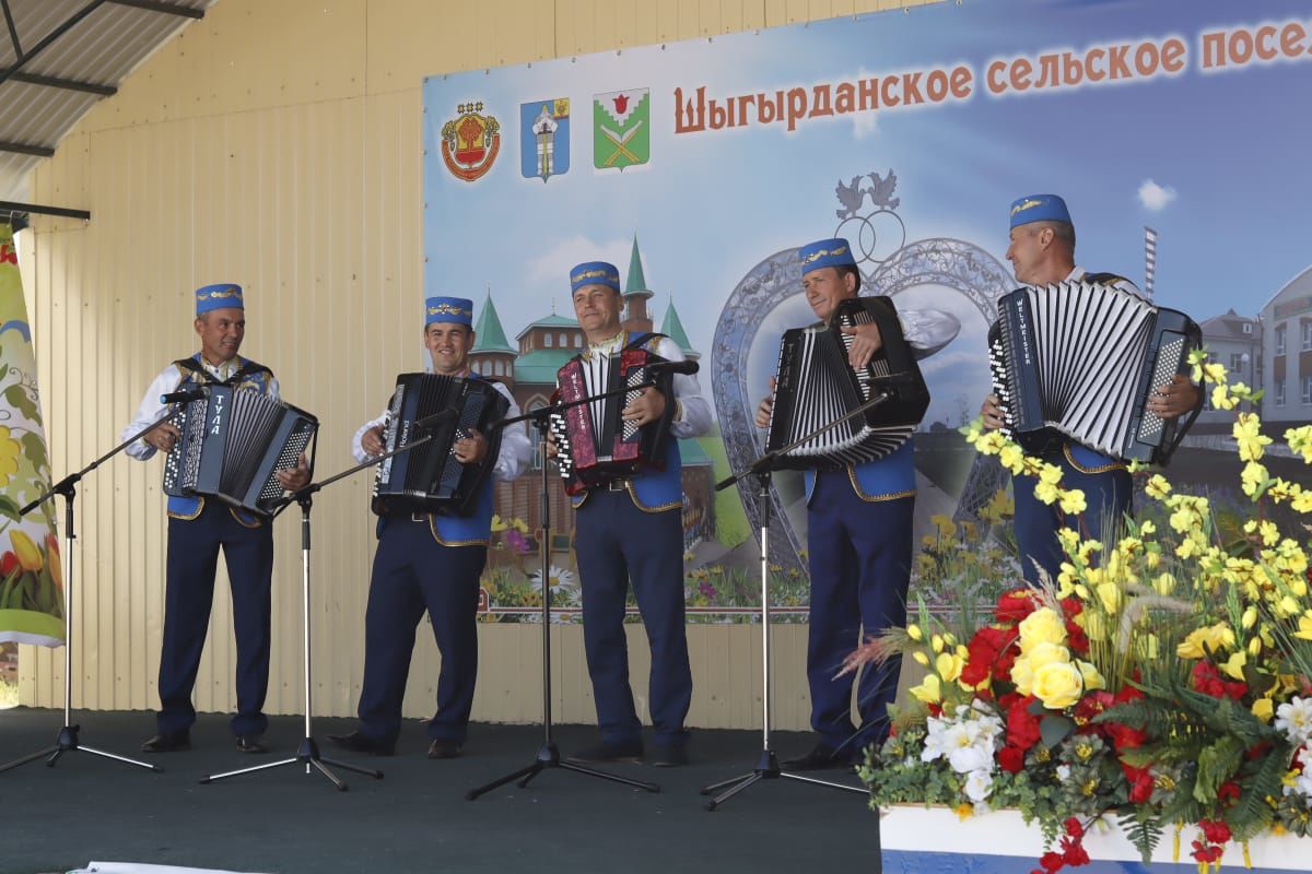 Дрожжановцы приняли участие на праздновании Сабантуя в Шыгырдане