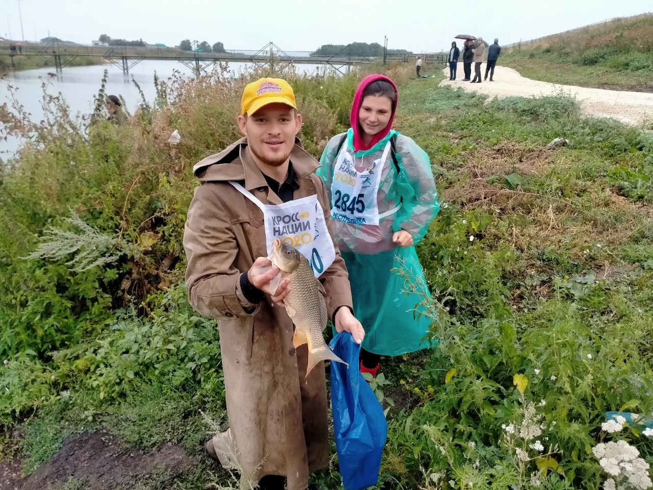 Ни хвоста, ни чешуи: в селе Алешкин-Саплык прошли 1 соревнования по поплавочной рыбной ловле