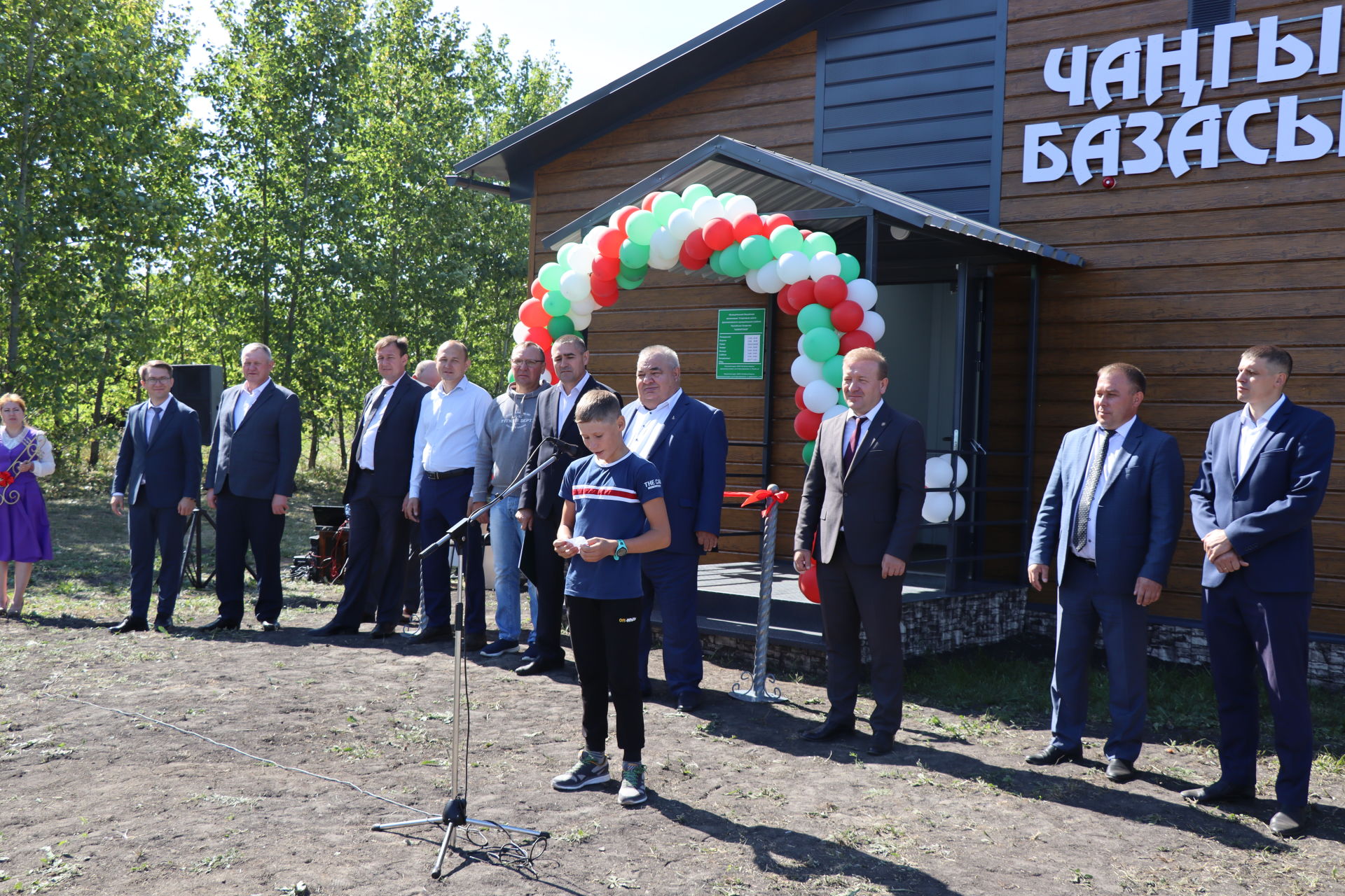 В Дрожжановском районе открыли модульную лыжную базу