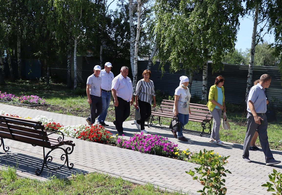 В Дрожжановском районе рассмотрели вопросы повышения деловой активности населения в селе Большая Цильна