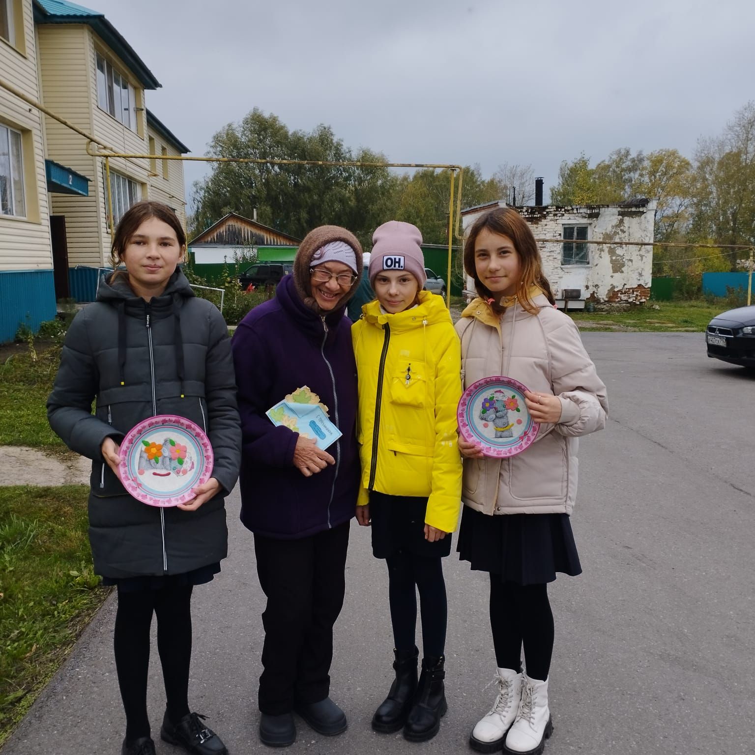 Лицеисты Дрожжановского района поздравили пожилых в рамках акции «Почта добра»