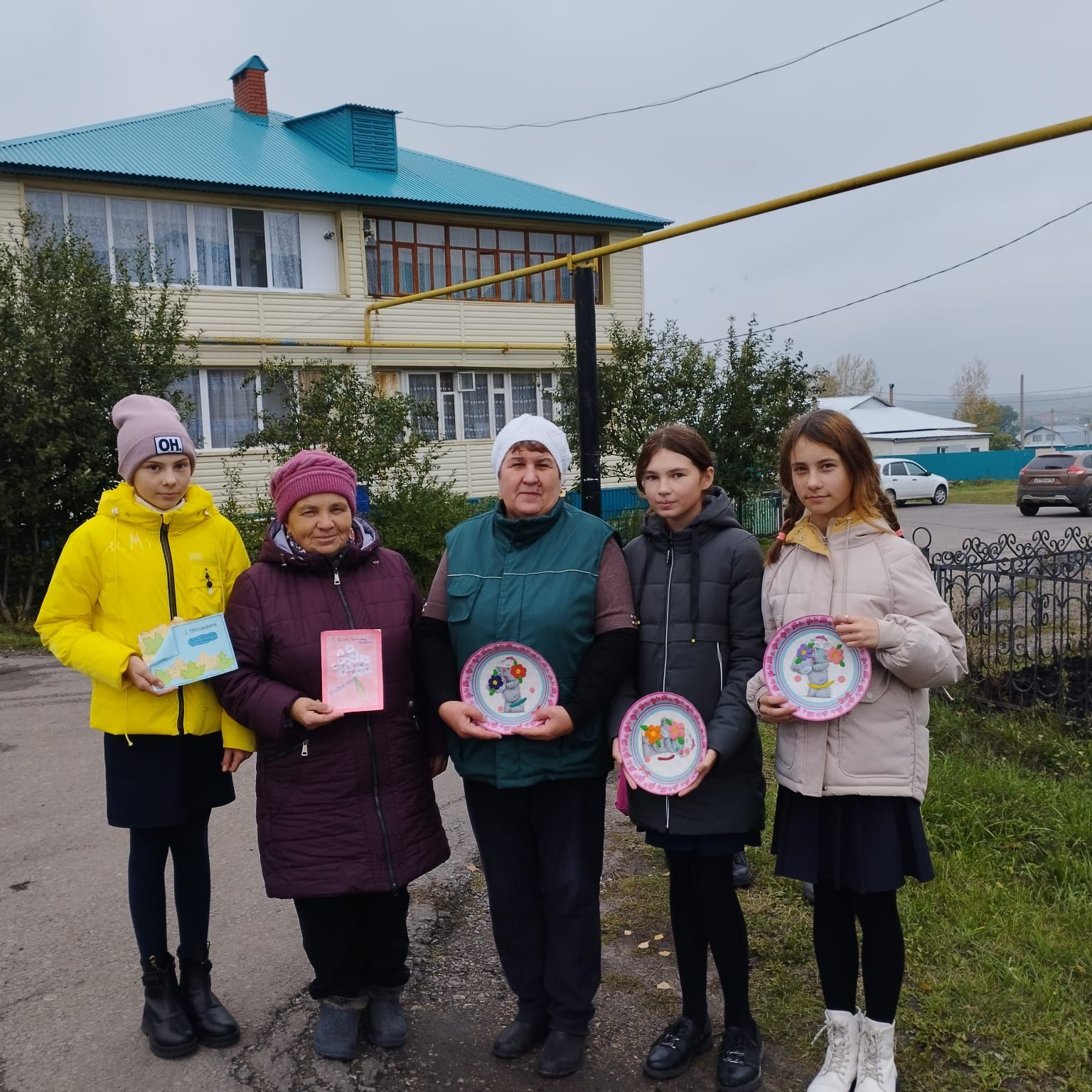 Лицеисты Дрожжановского района поздравили пожилых в рамках акции «Почта добра»
