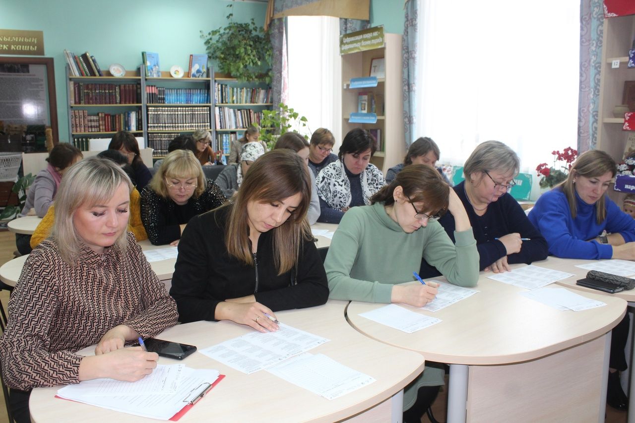 «Большой этнографический диктант» написали в Дрожжановском районе