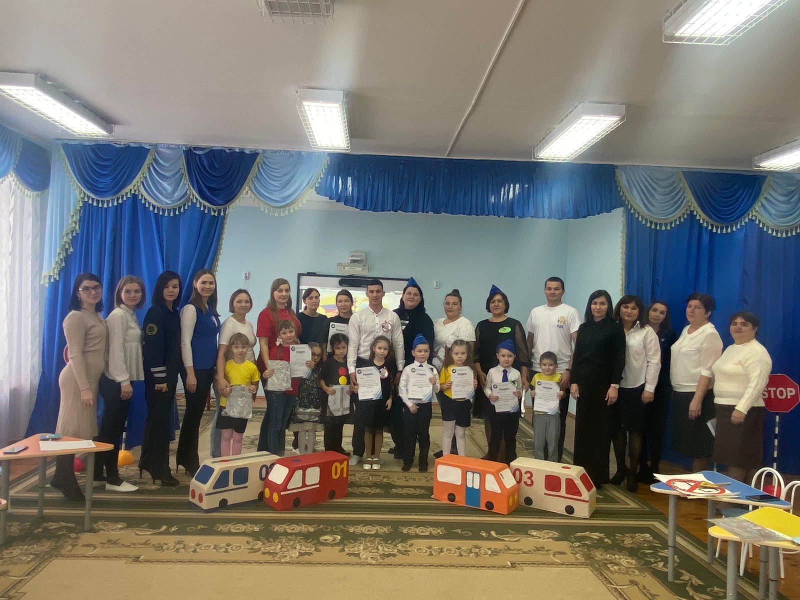 В Стародрожжановском детском саде  «Сказка» прошла викторина по ПДД