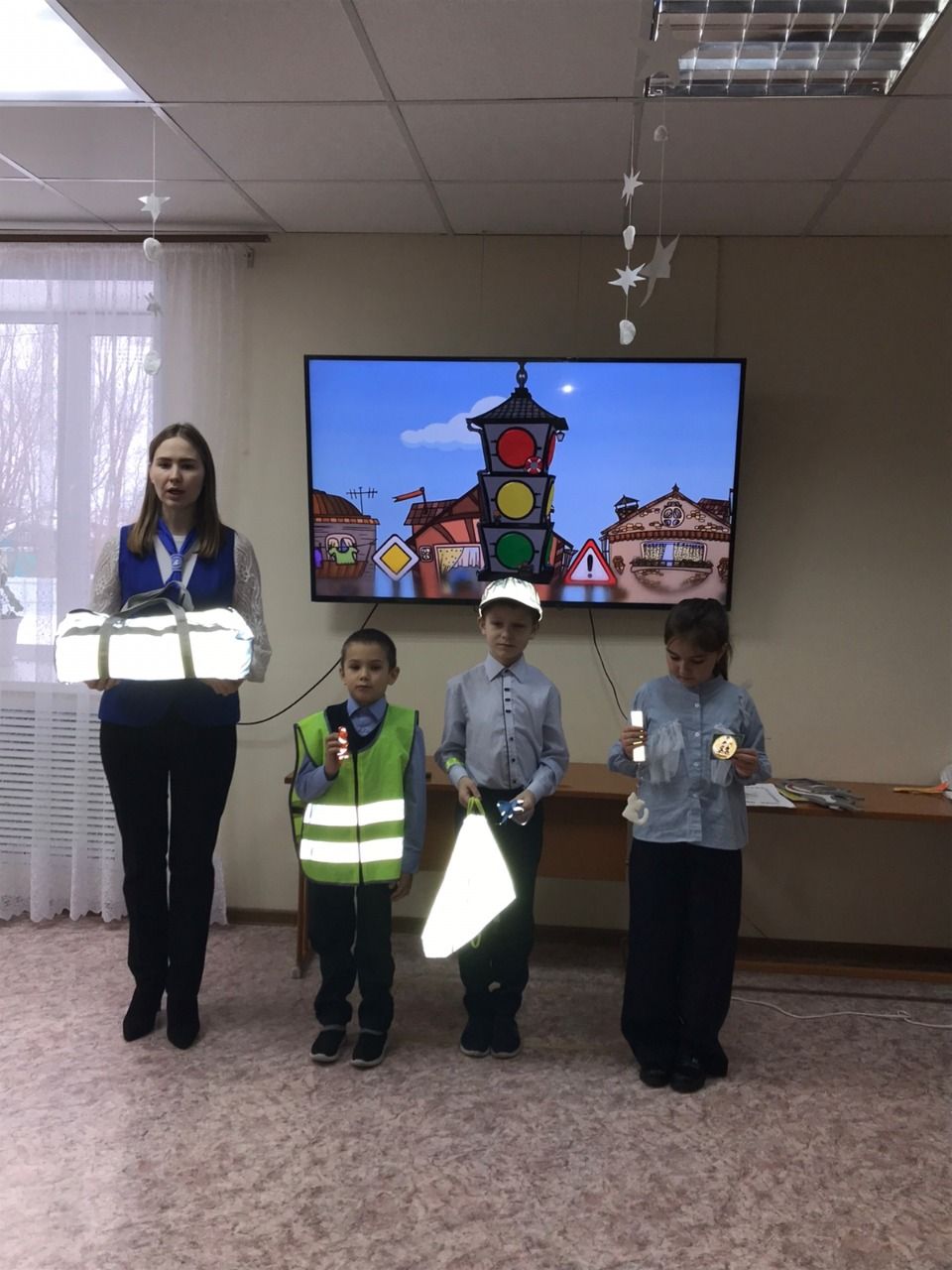 В школах и детских садах Дрожжановского района проходят уроки по БДД