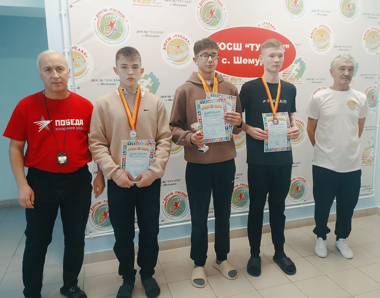 Юные пловцы Дрожжановского района заняли призовые места  в Шемуршинском районе