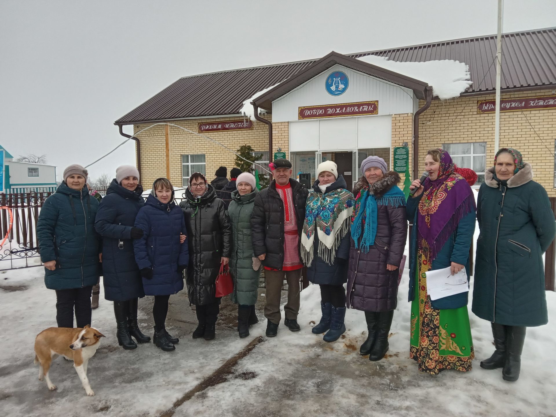 Жители села Новое Ильмово отметили Масленичную неделю