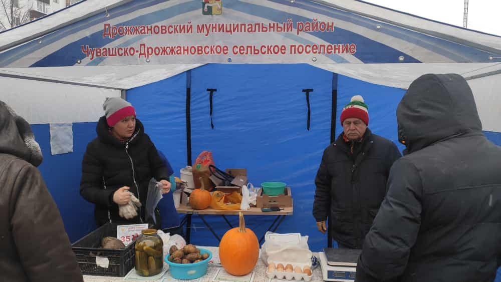 В Казани прошла очередная сельхозярмарка с участием дрожжановцев