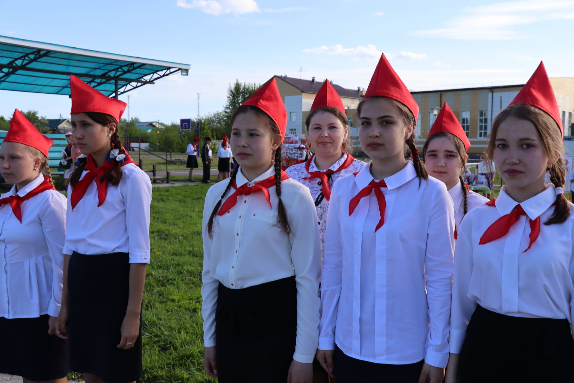 Вечно юные: в Дрожжановском районе отметили 100-летие пионерской организации