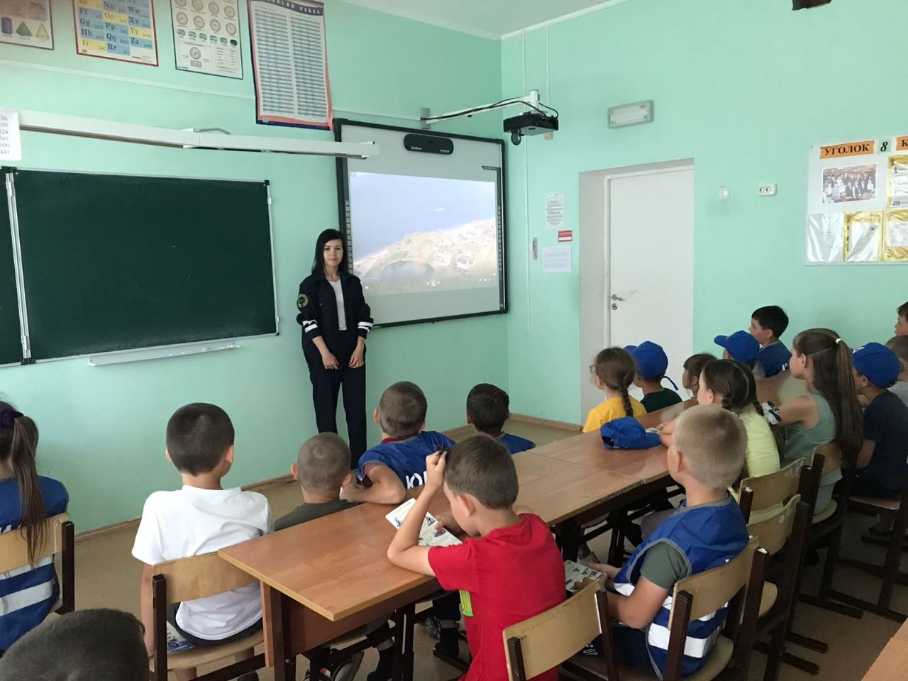 В пришкольных лагерях Дрожжановского района проходят профилактические мероприятия по ПДД