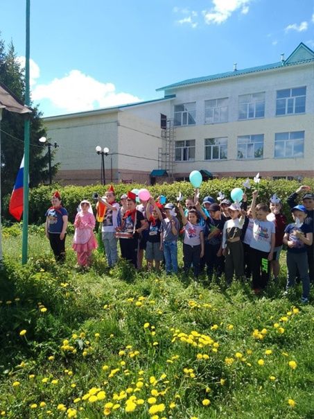 Дрожжановские школьники проводят время с пользой в пришкольных лагерях