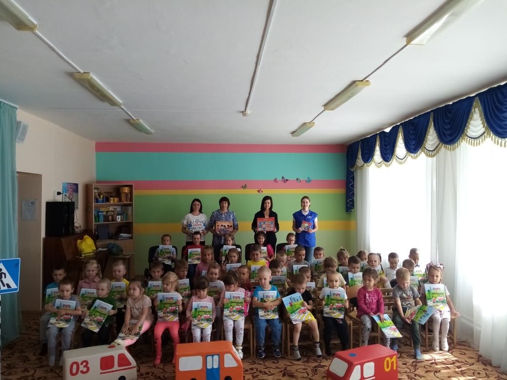 В детских садах Дрожжановского района проходят занятия по ПДД
