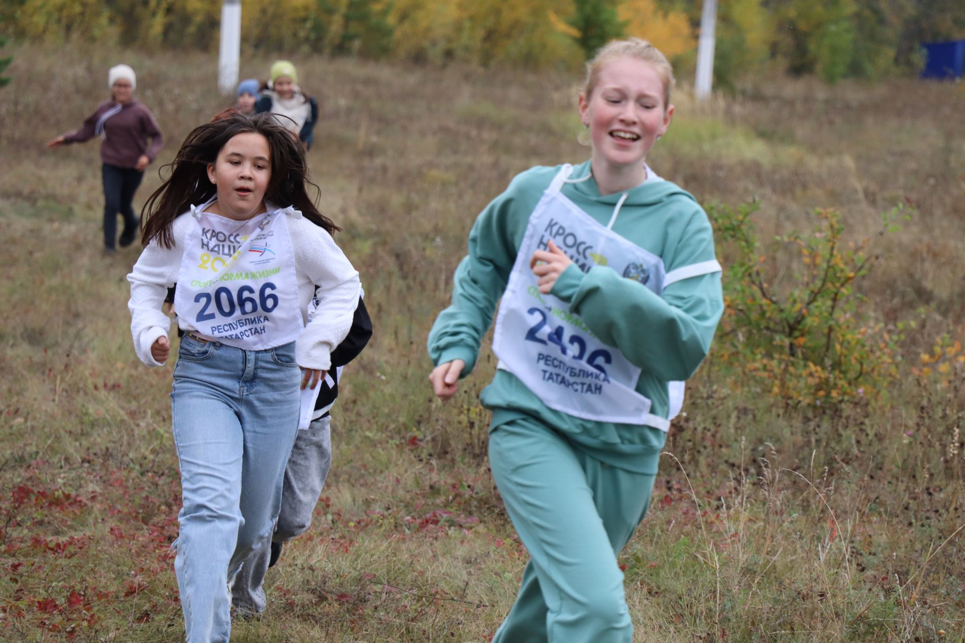 Всероссийский день бега “Кросс наций -2022” замечательно прошел в Дрожжановском районе