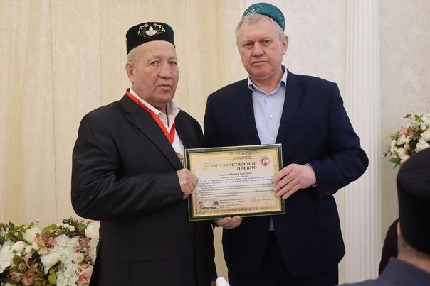 Житель села Старое Дрожжаное Рустам Харисович Хамидуллин отметил свой 70-летний юбилей