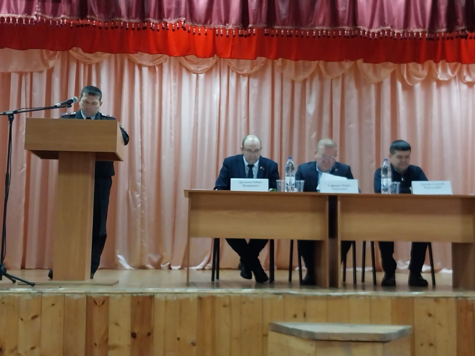 В трех селах Дрожжановского района прошли  сходы граждан