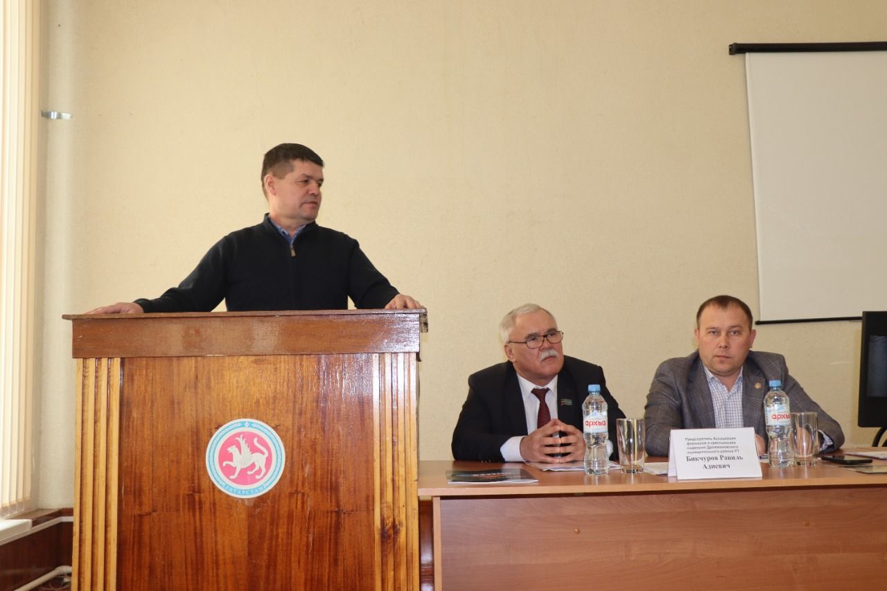 В Дрожжановском районе провели конференцию фермеров и крестьянских подворий