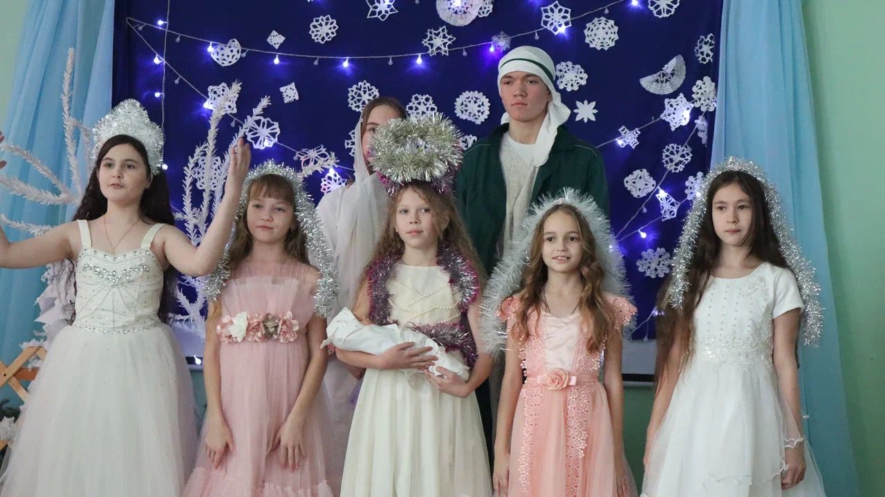 В селе Городище Дрожжановского района состоялся рождественский праздник