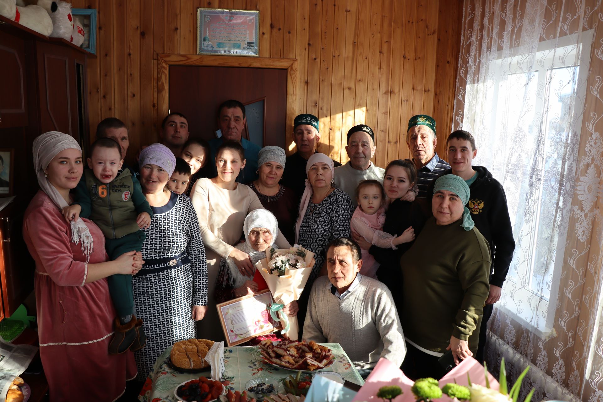 90 лет исполнилось ветерану труда, жительнице села Старые Чукалы Дрожжановского района