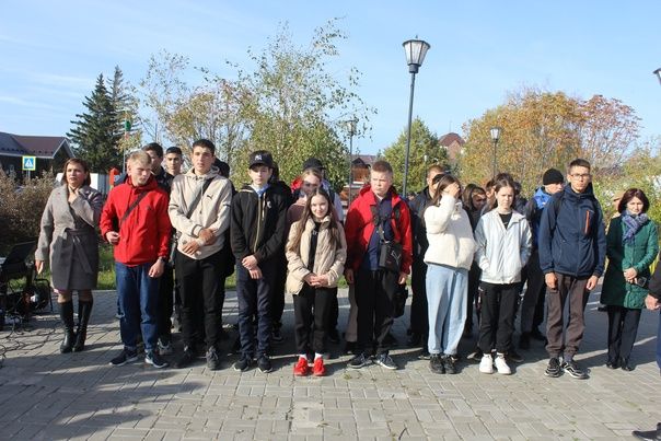 В Дрожжаном прошел митинг, посвященный 100-летию Героя Социалистического труда Ахметгарея Абдреева