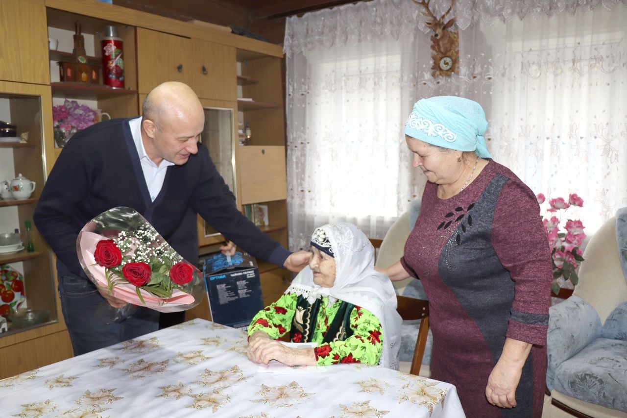 Долгожительница из села Большая Цильна Дрожжановского района РТ работала на шахте