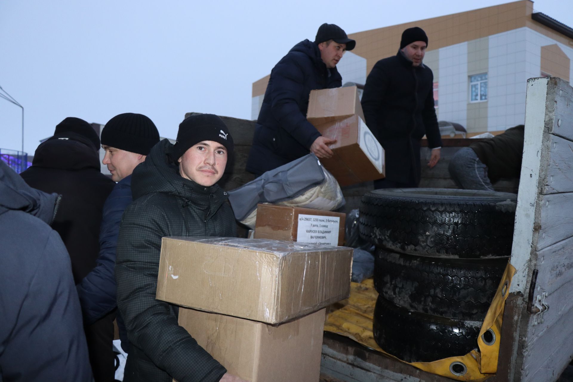 Предприниматели Дрожжановского рйаона РТ собрали очередной гуманитарный груз в зону СВО