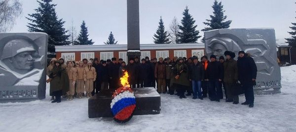 В Дрожжановском районе РТ в рамках Дня Неизвестного Солдата почтили память погибших воинов