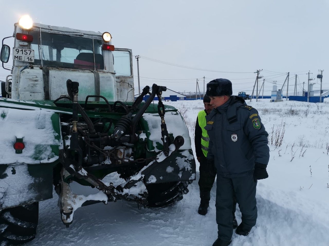 В обществе «Фламинго» Дрожжановского района РТ прошел технический осмотр техники