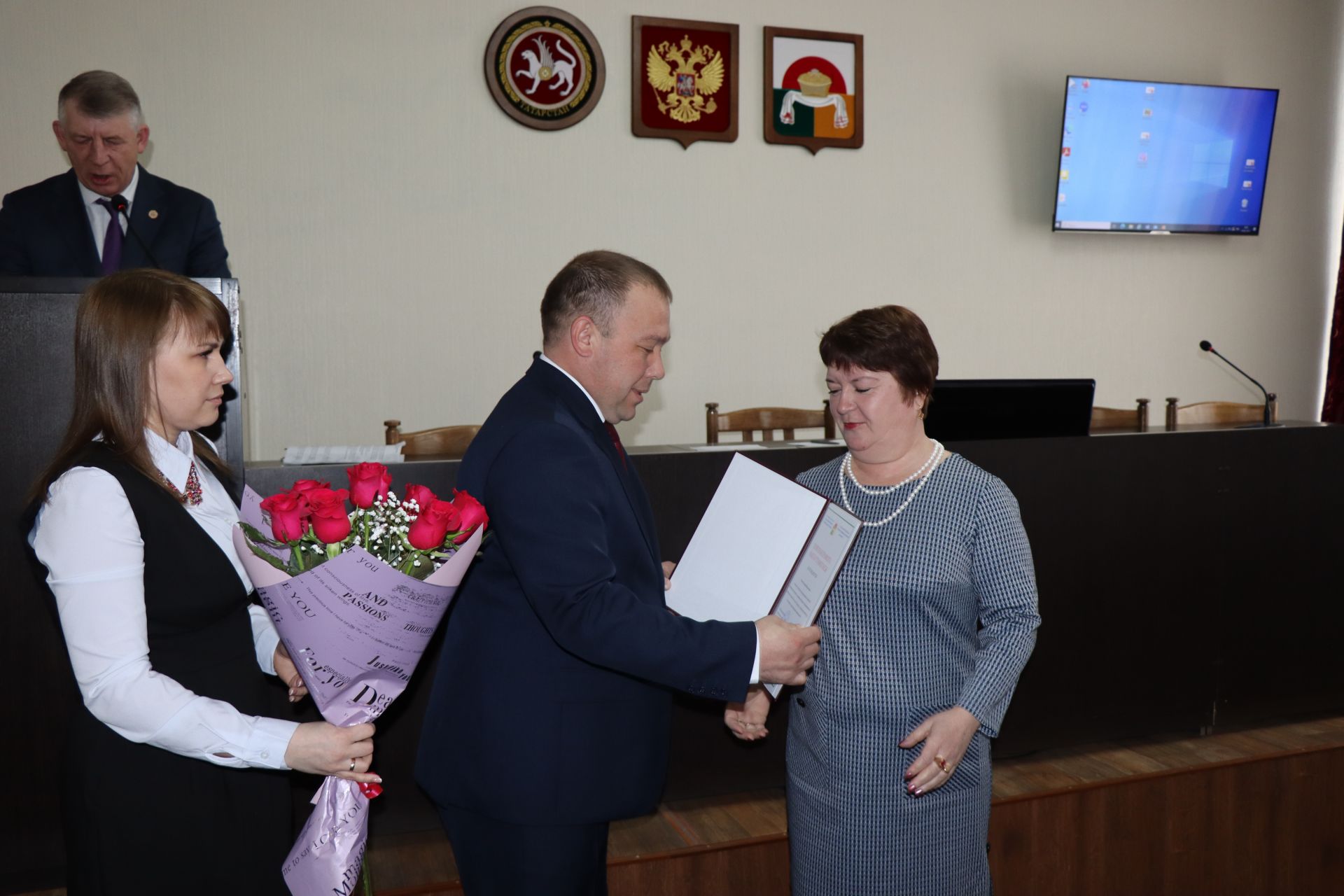 В Дрожжановском районе наградили работников жилищно-коммунального хозяйства