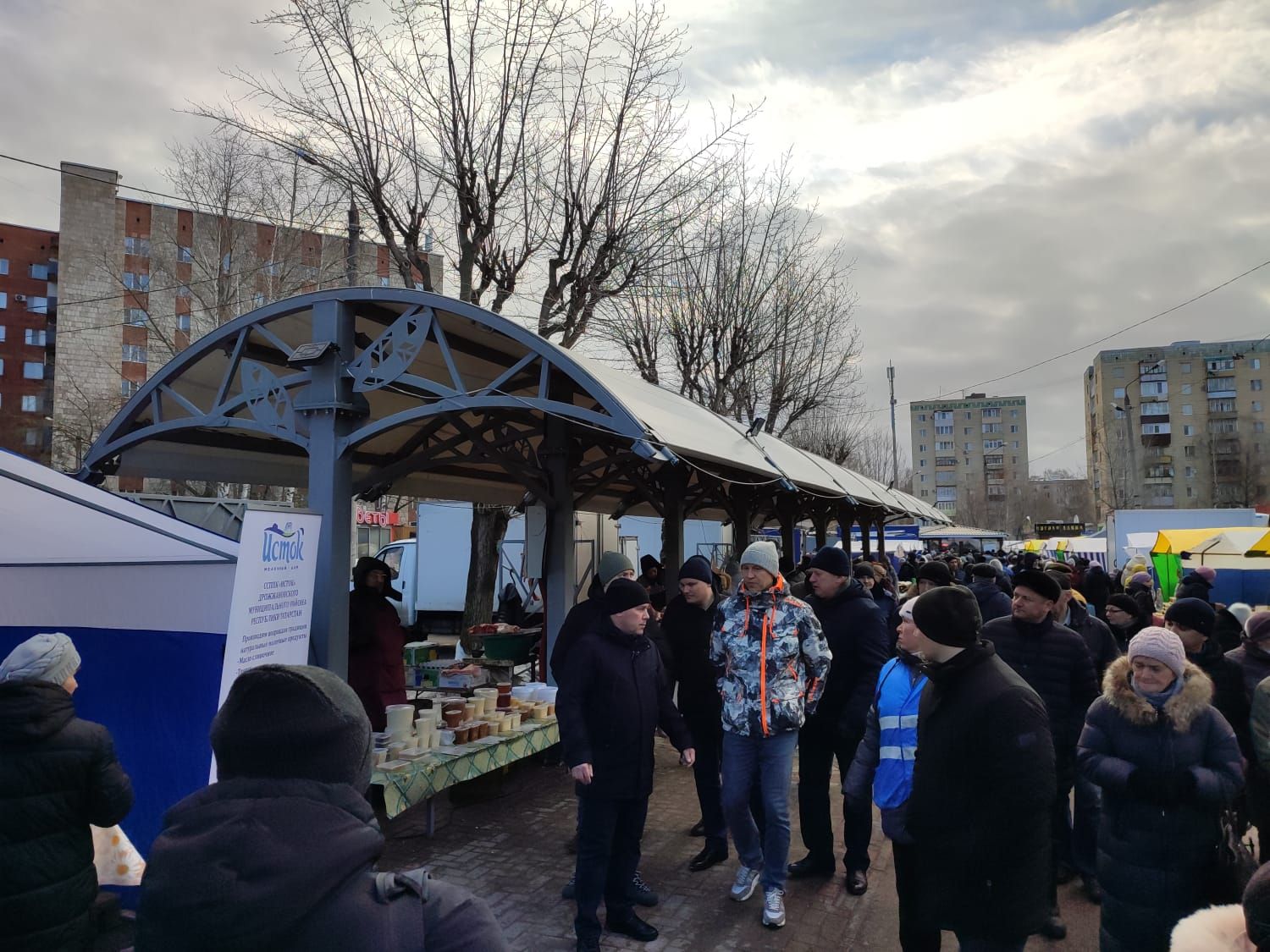 Дрожжановцы реализовали свою продукцию казанцам на сельскохозяйственной ярмарке
