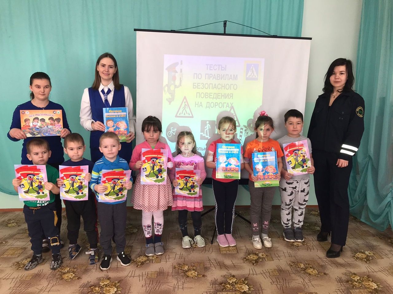 В дошкольных учреждениях Дрожжановского района проходят профилактические беседы по ПДД