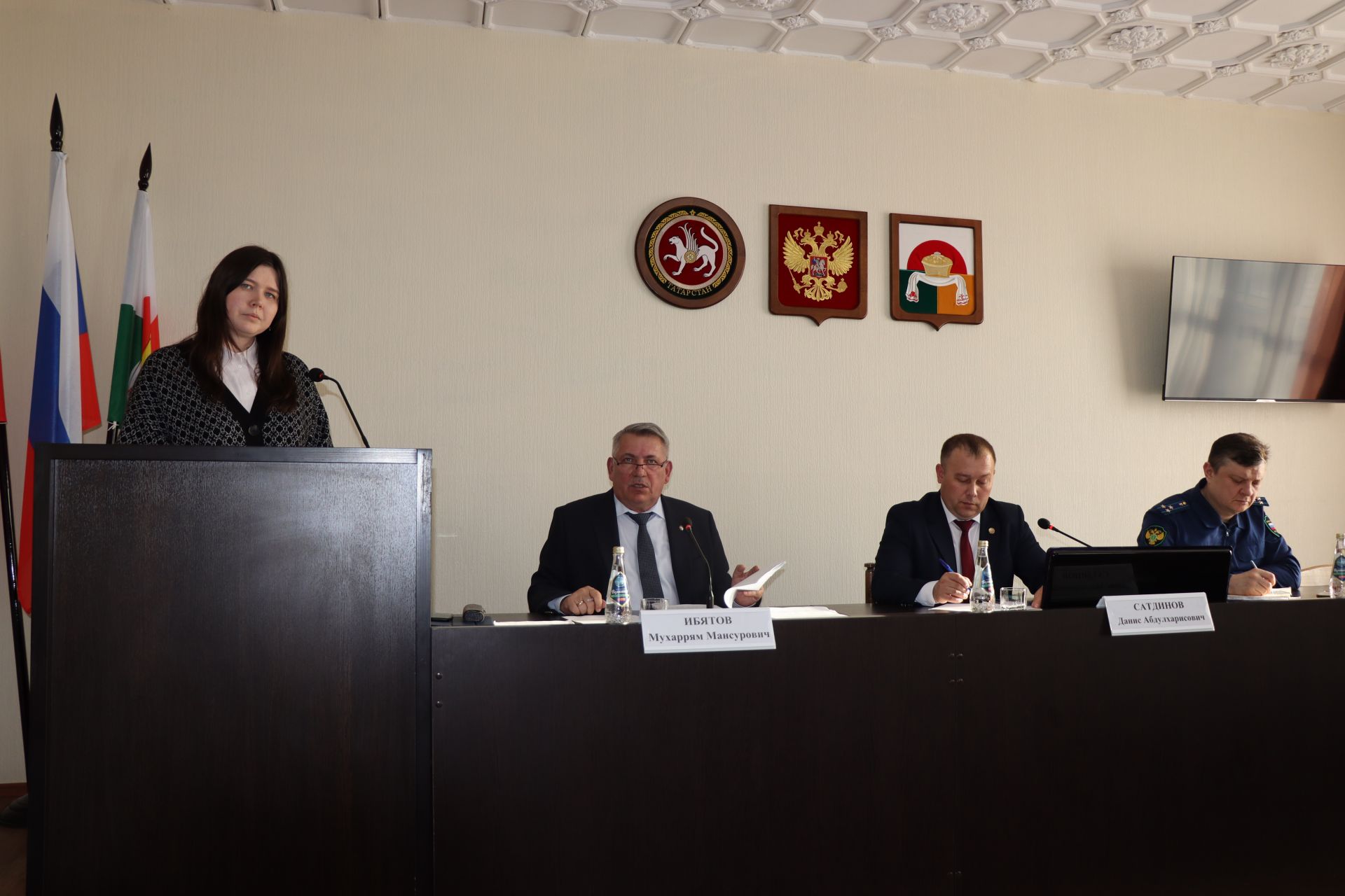Республиканская комиссия оценила работу по профилактике правонарушений в Дрожжановском районе