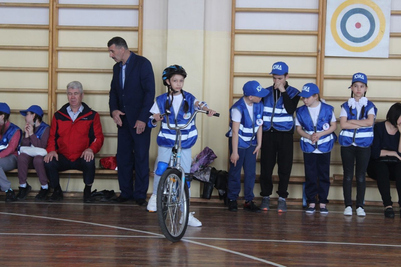 В Дрожжаном прошёл муниципальный этап конкурса “Безопасное колесо”