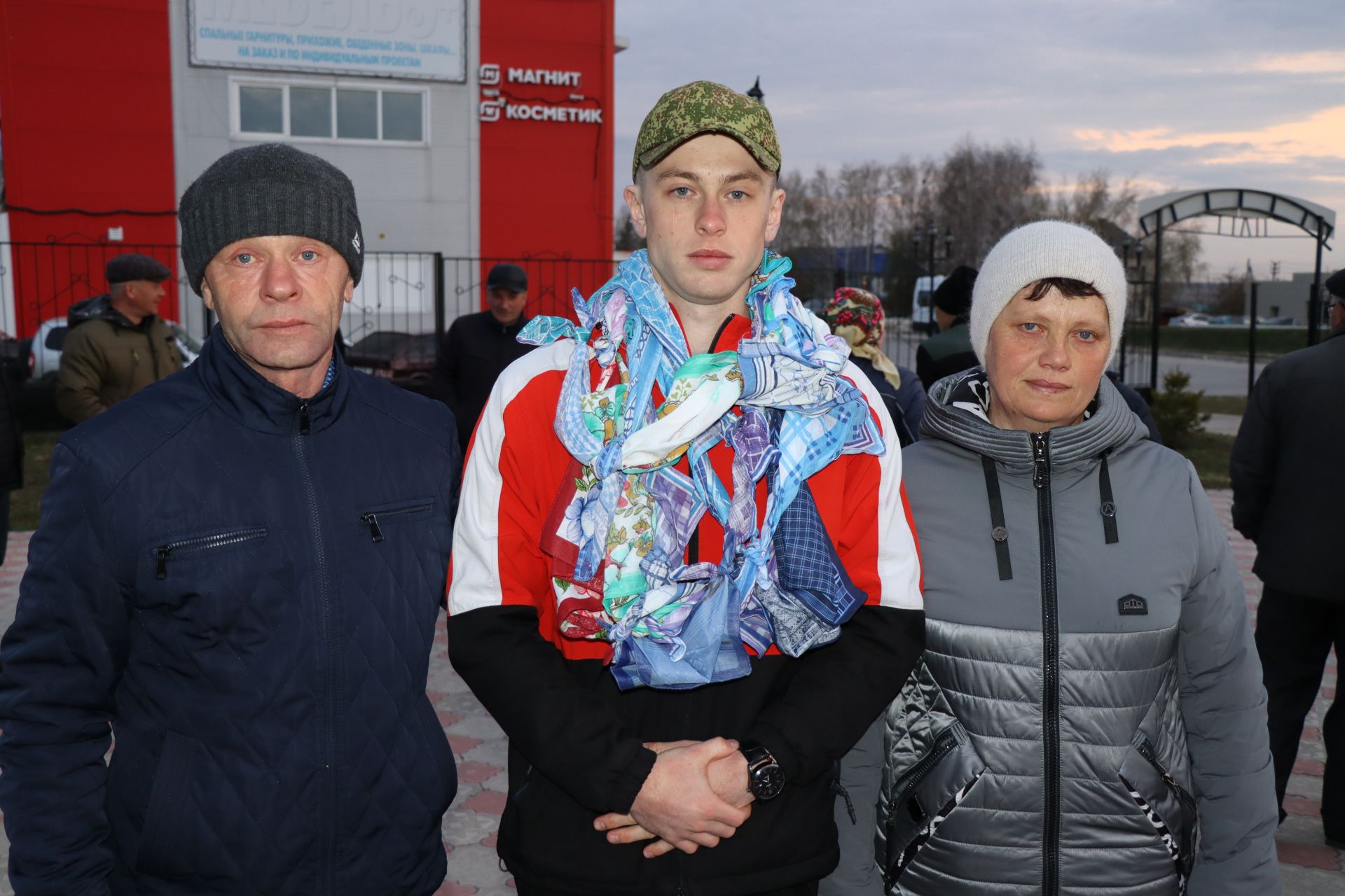 Первые призывники из Дрожжановского района отправились служить в ряды Вооруженных сил  РФ