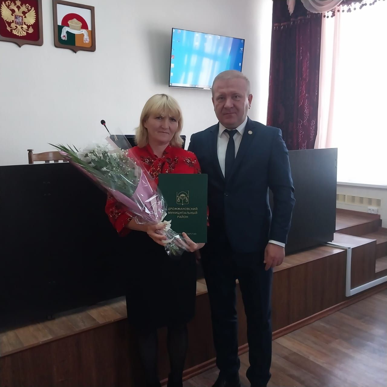 На Дрожжановском деловом понедельнике прошло награждение в честь дня местного самоуправления