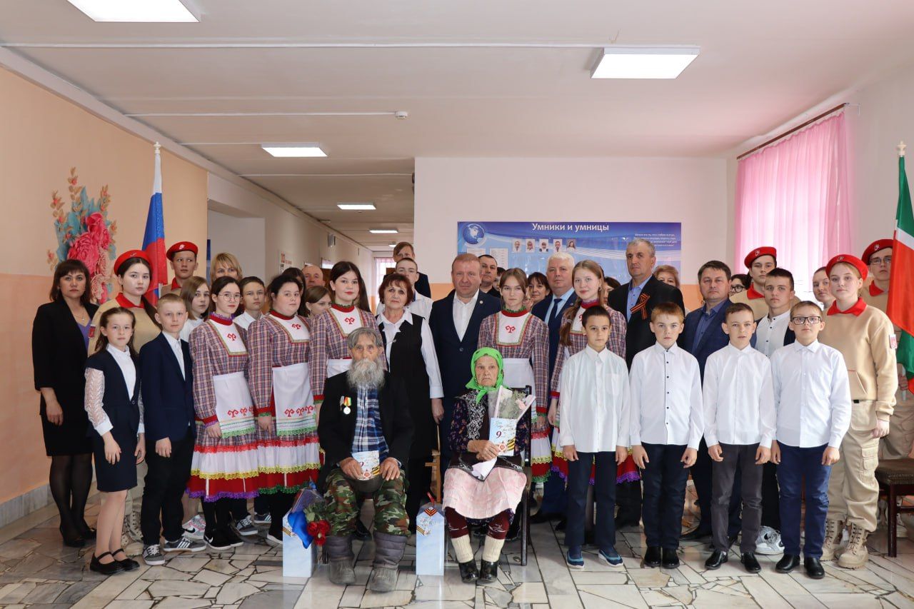 В Дрожжановском районе труженики тыла принимают поздравления