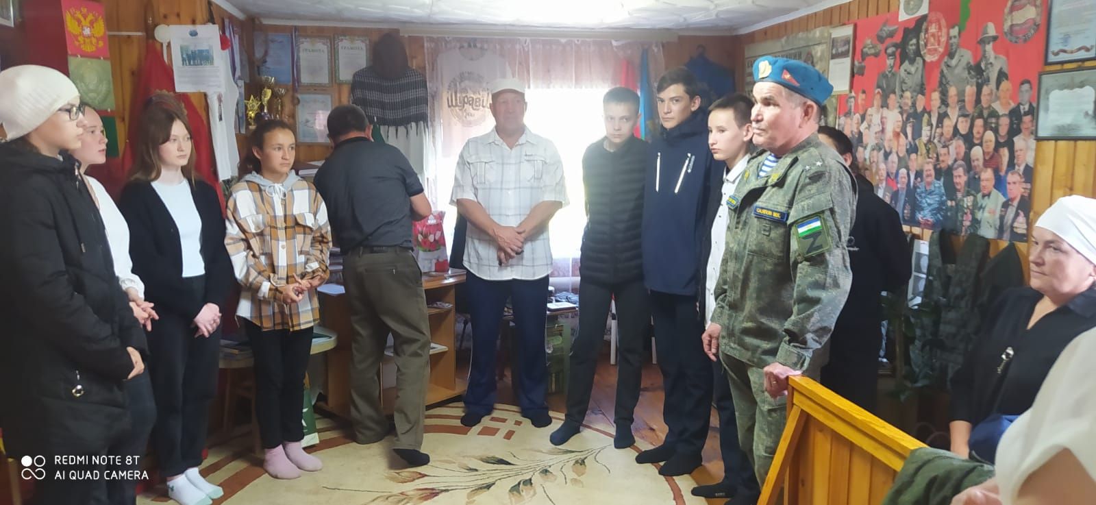 Воины-афганцы провели урок мужества для учащихся Дрожжановского района