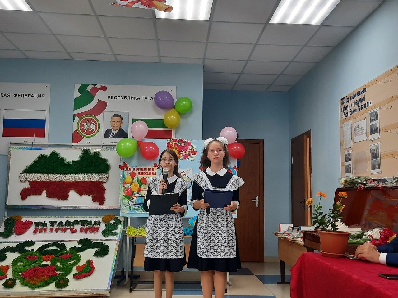 В Новокакерлинской школе Дрожжановского района прозвенел последний звонок