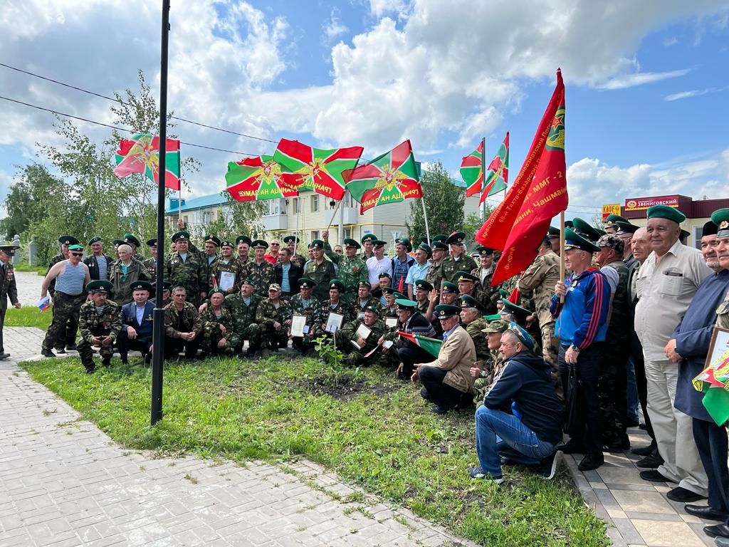 В Дрожжановском районе отметили День пограничника